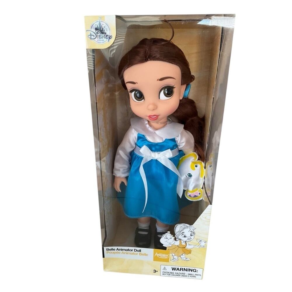 Disney Animators Collection Belle With Chip Potts New In Box